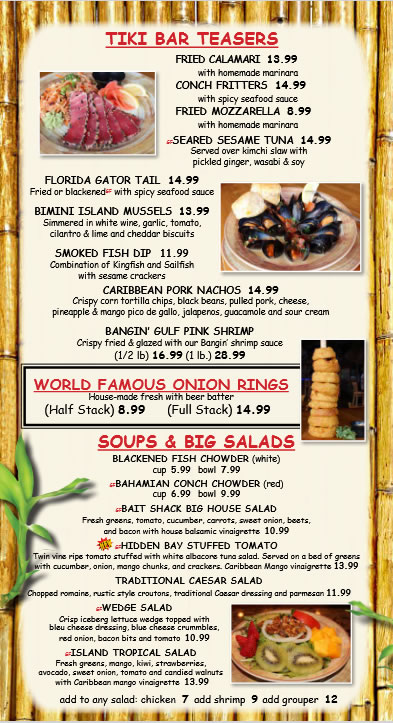 Food – Bimini Bait Shack